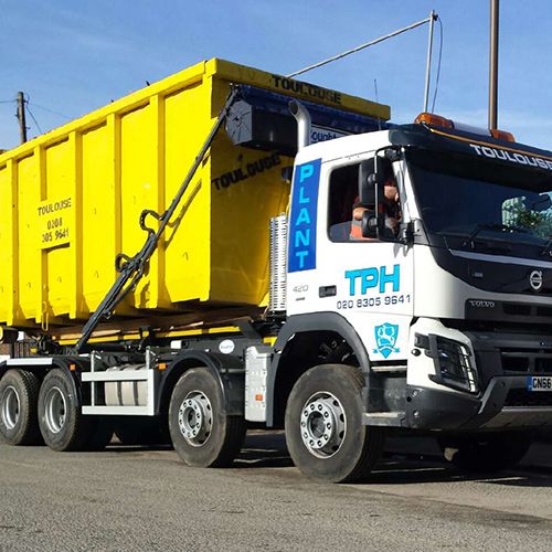 One of our waste remove vans for hire