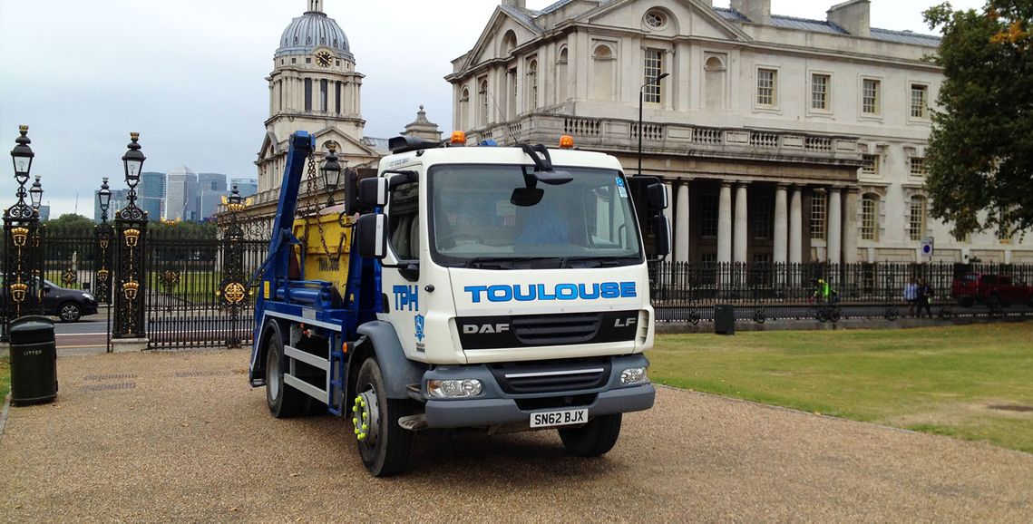 On of our grab hire vans